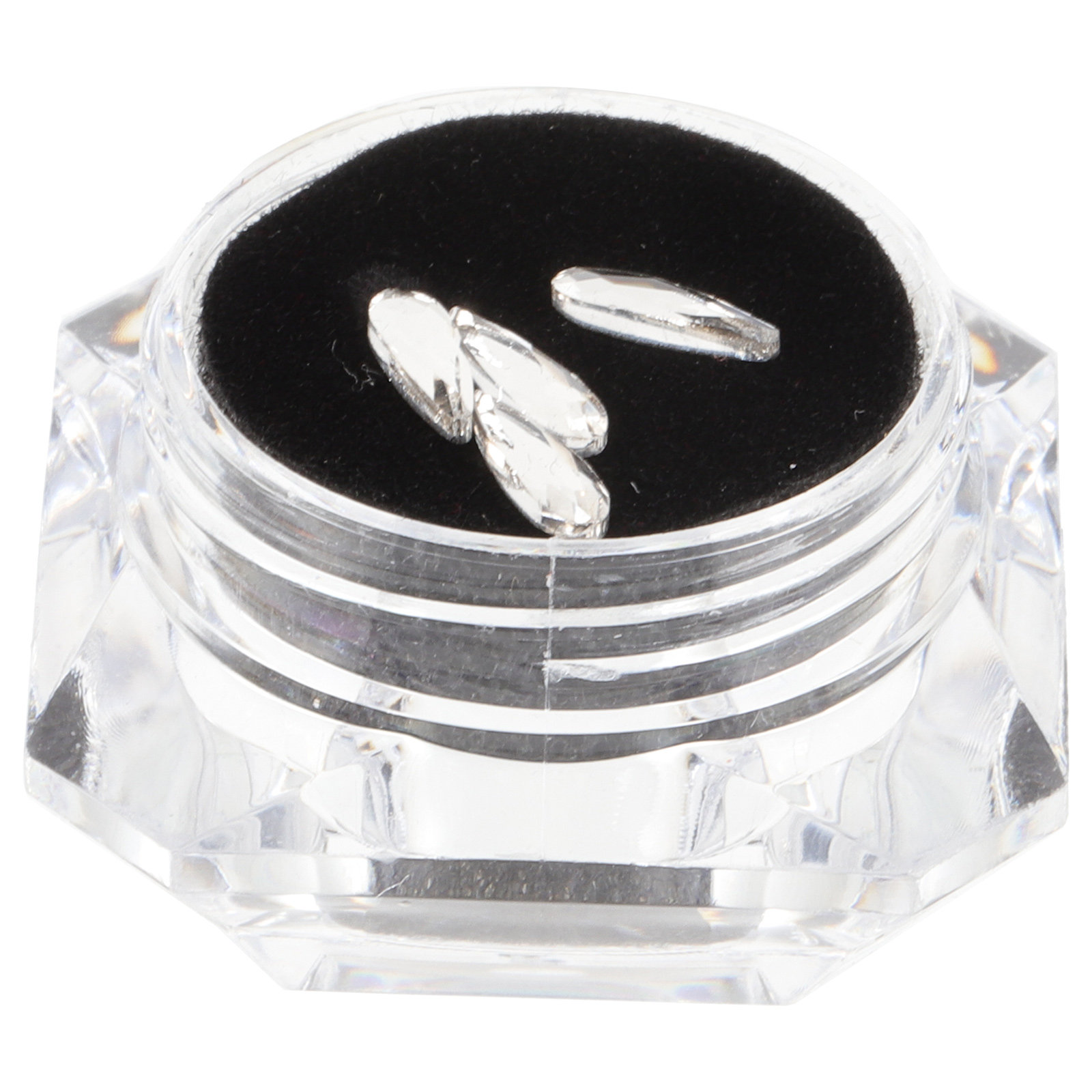 Body Jewelry Real Diamonds - 1 set strass-tandsteentjes DIY-decoraties voor echte