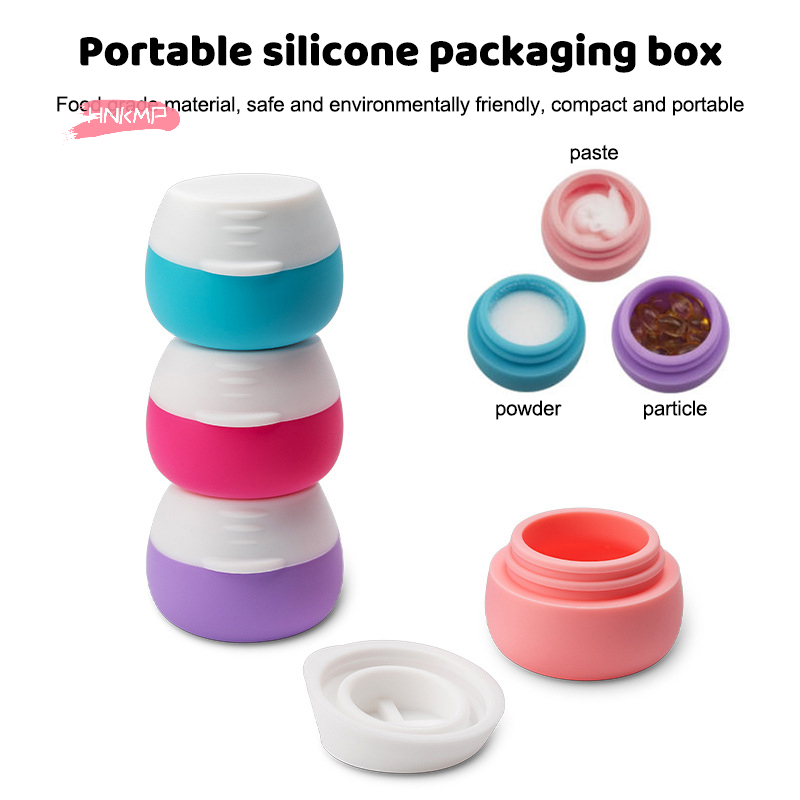 Body Jewelry Jewelry Box - 1Pc 20ml Draagbare Siliconen Reizen Pot