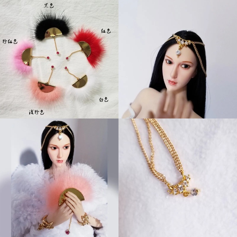 Body Jewelry Real Diamonds - In Voorraad 1/6 Schaal Actiefiguren Fan