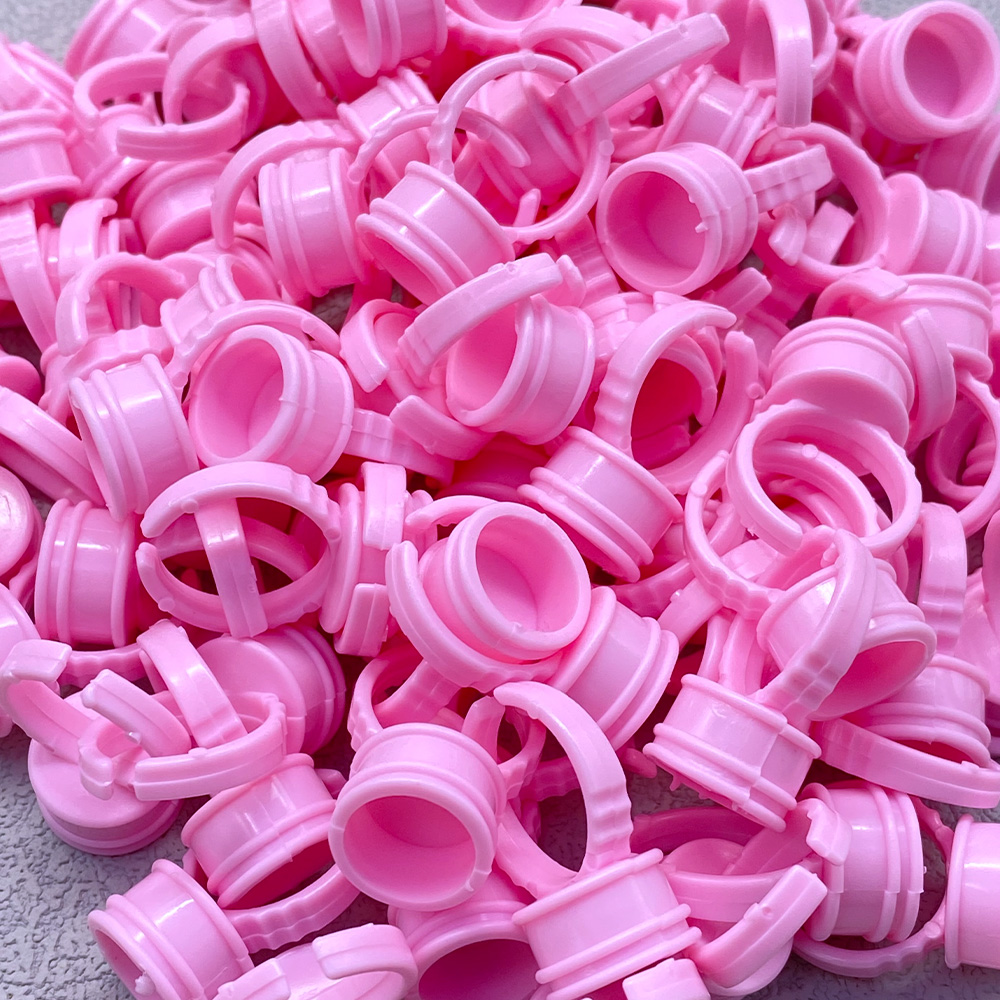100 Stuks Wegwerp Lijm Ring Cu - Body Jewelry Tattoo recensie en prijs