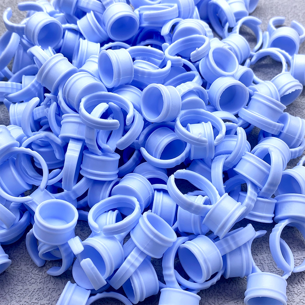 100 Stuks Wegwerp Lijm Ring Cu - Body Jewelry Tattoo recensie en prijs