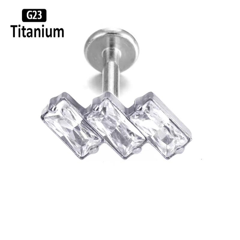 ATSM F136 Titanium Lip Zirkoon - Body Jewelry Jewelry Box recensie en prijs