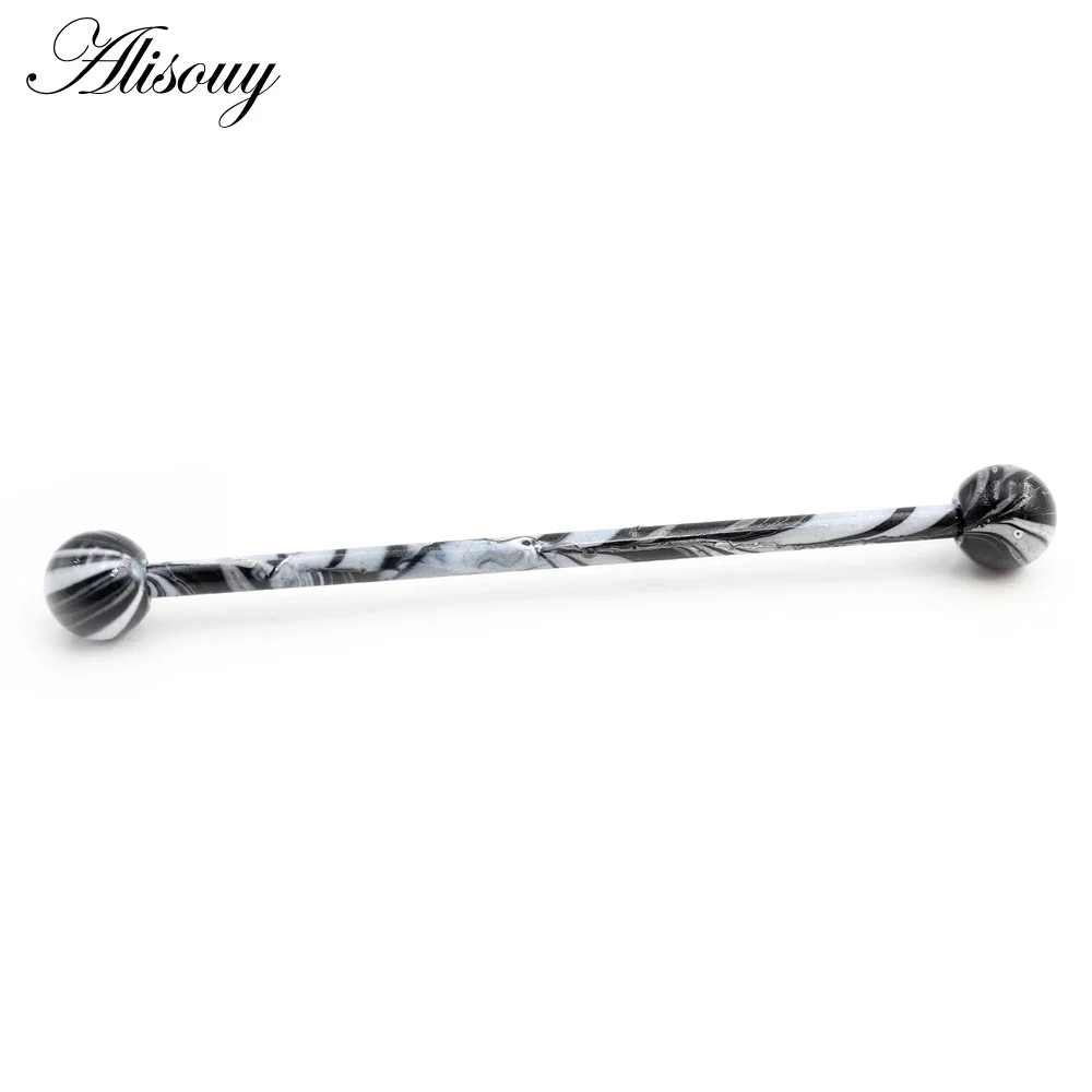 Alisouy 2PC Lange Rechte Rvs B - Industrial Barbell Long recensie en prijs