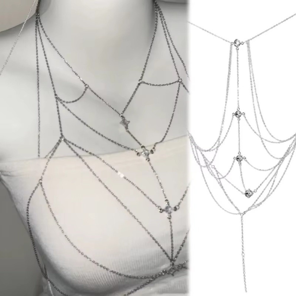 Glitter Strass Borstketting Me - Body Jewelry Unique recensie en prijs