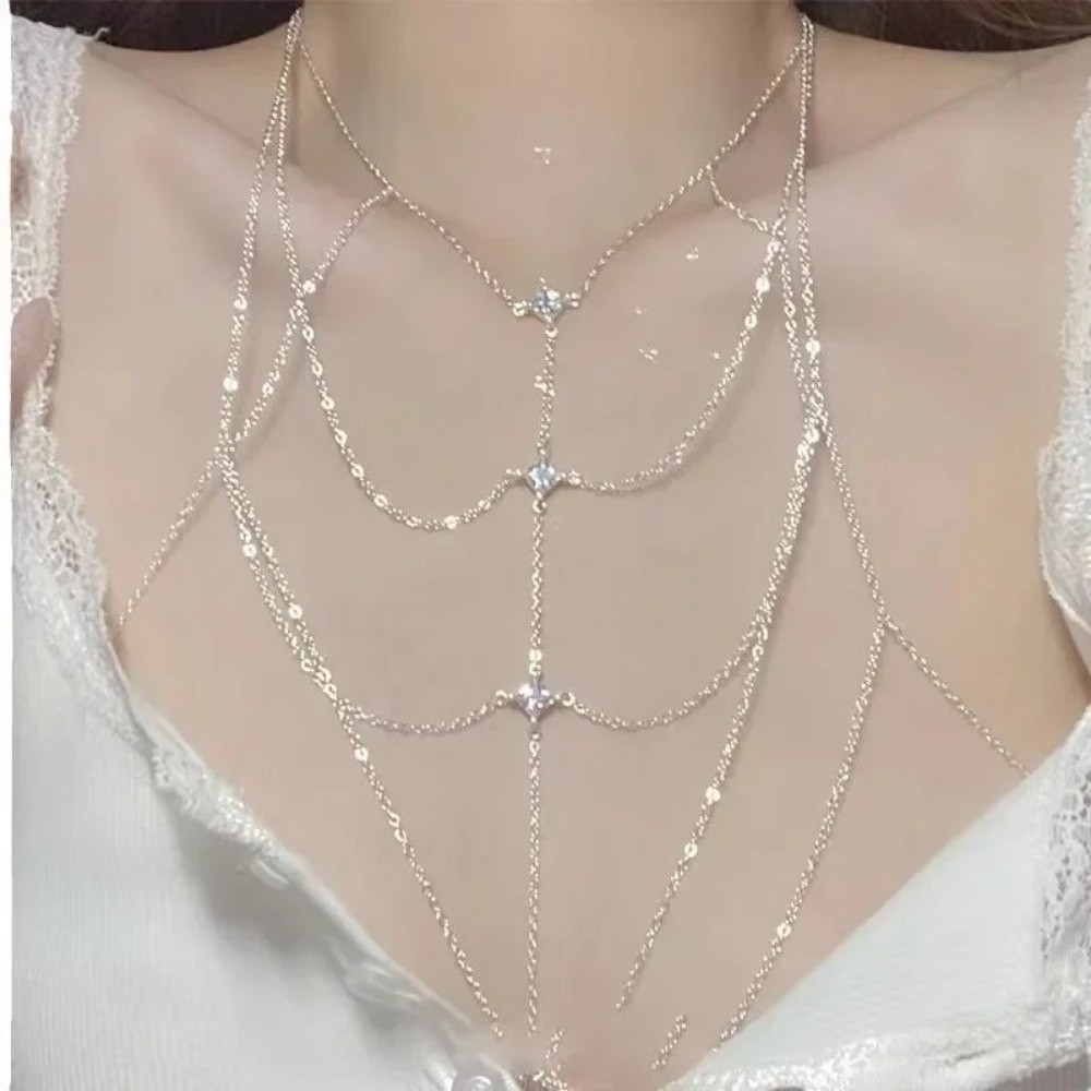 Glitter Strass Borstketting Me - Body Jewelry Unique recensie en prijs