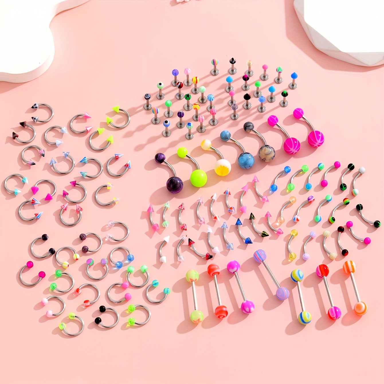 45/80/110 Stuks Mix Stijlen Ro - Body Jewelry Jewelry Box recensie en prijs