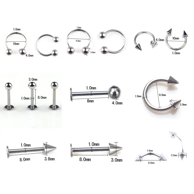 45/80/110 Stuks Mix Stijlen Ro - Body Jewelry Jewelry Box recensie en prijs