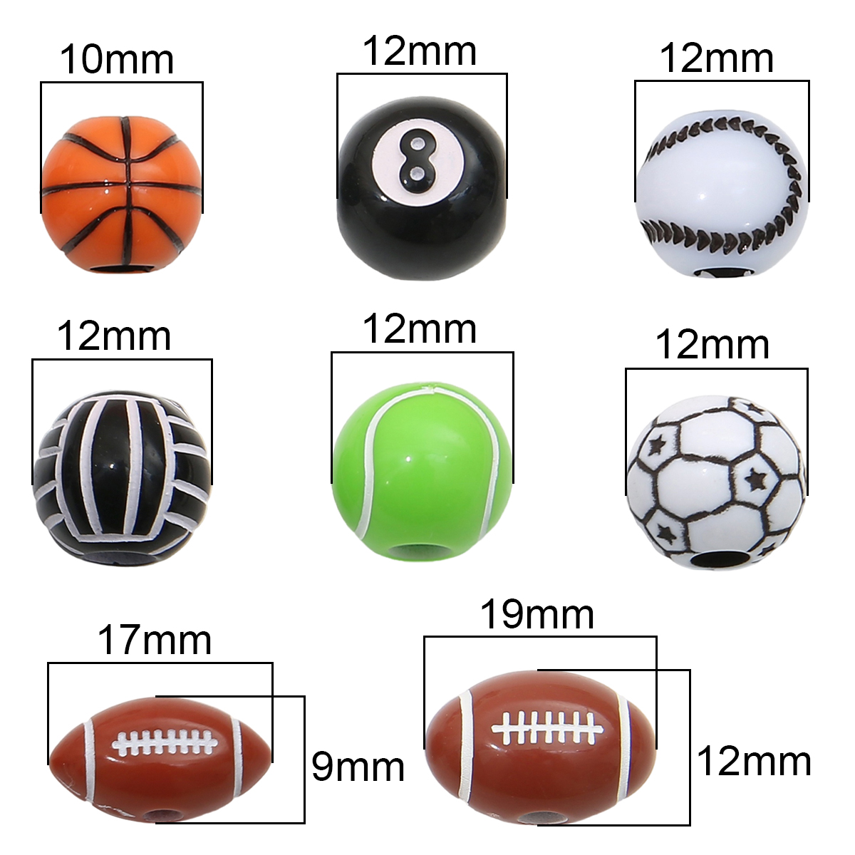 10/20/30 Stuks Acryl Bal Krale - Body Jewelry Unique recensie en prijs