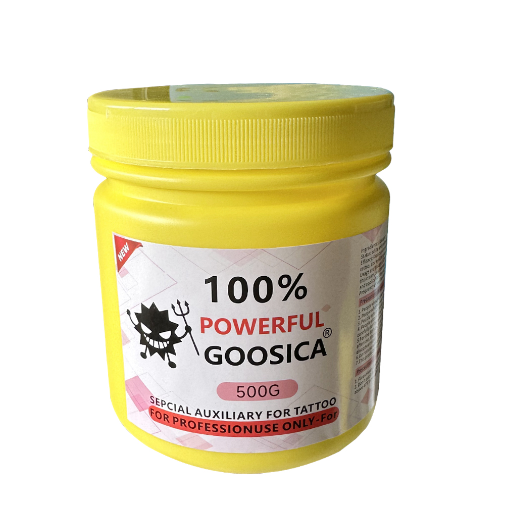100% Geel Blauw Goosica Tattoo - Body Jewelry Tattoo recensie en prijs