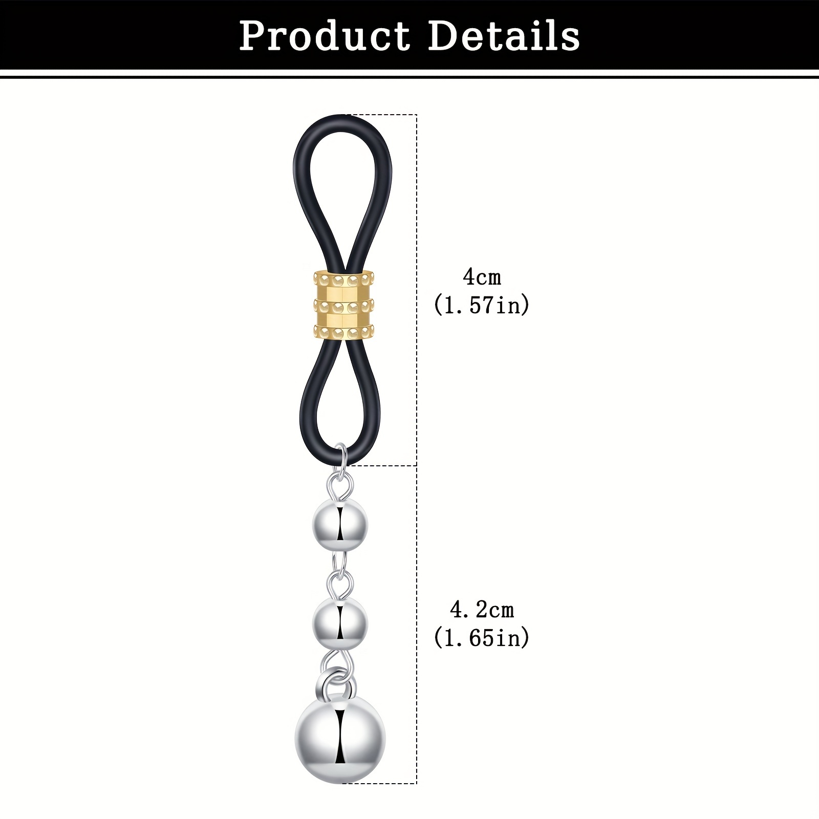 Heren Roestvrij Staal Nep Tepe - Body Jewelry Nipple Chain recensie en prijs