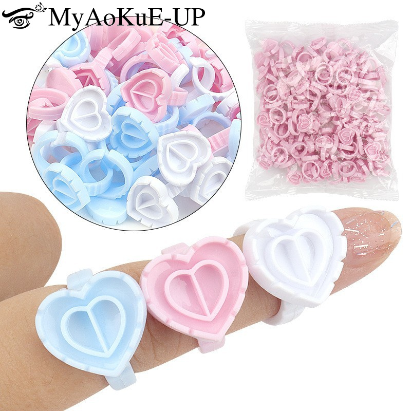 100 Stuks Wegwerp Lijm Ring Ho - Body Jewelry Tattoo recensie en prijs