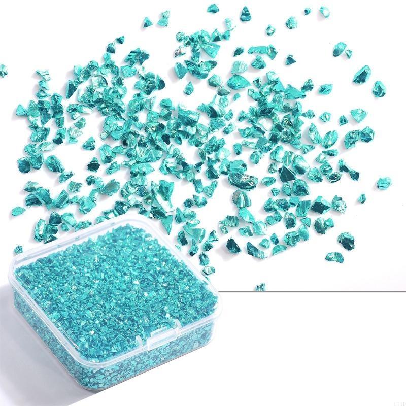 Meerkleurige verpletterde glas - Body Jewelry Jewelry Box recensie en prijs