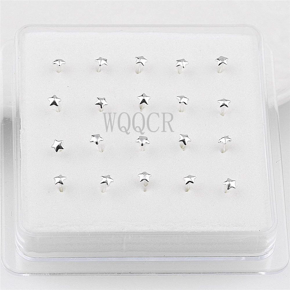 20 stks/doos Frosted Oppervlak - Body Jewelry Jewelry Box recensie en prijs