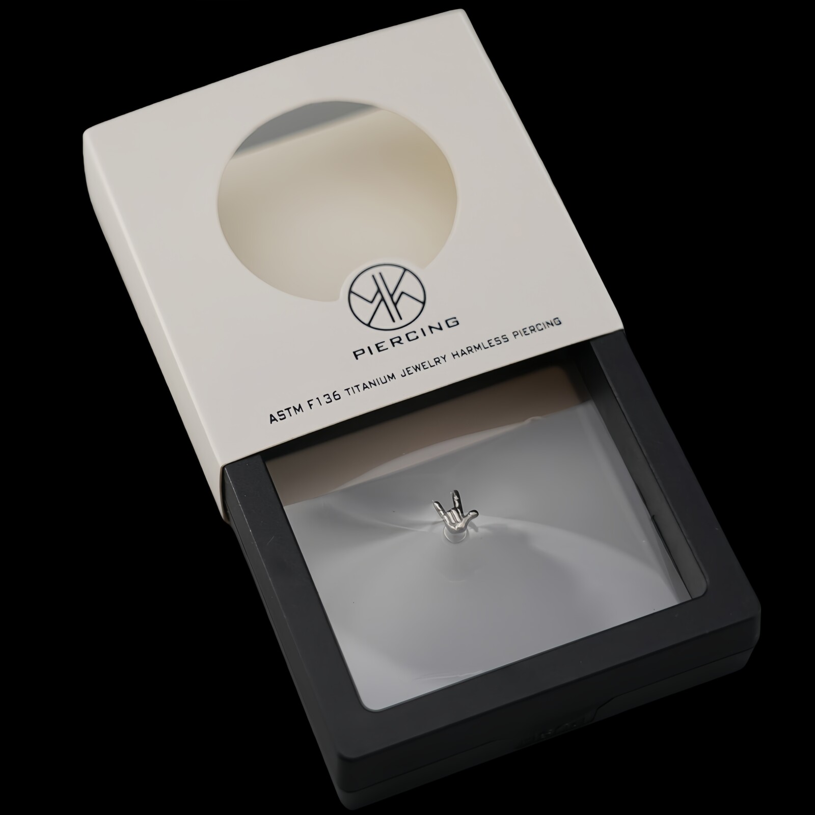 Titanium Stud oorbellen intern - Body Jewelry Jewelry Box recensie en prijs