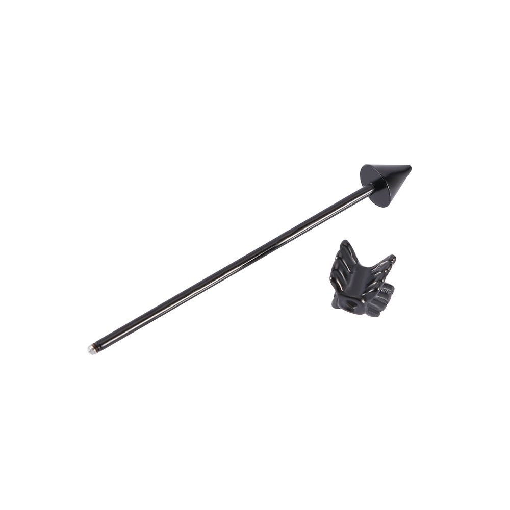 Schroefoorring van lang roestv - Industrial Barbell Long recensie en prijs