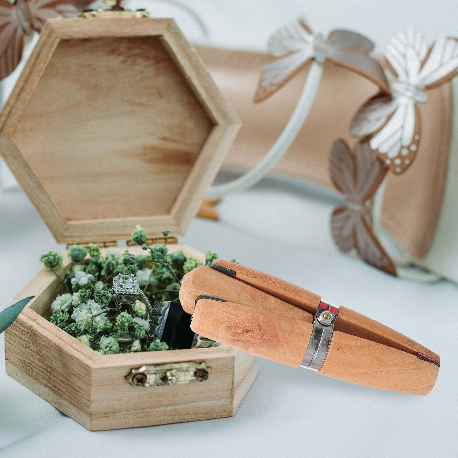Premium ringklem met natuurlij - Body Jewelry Repair recensie en prijs
