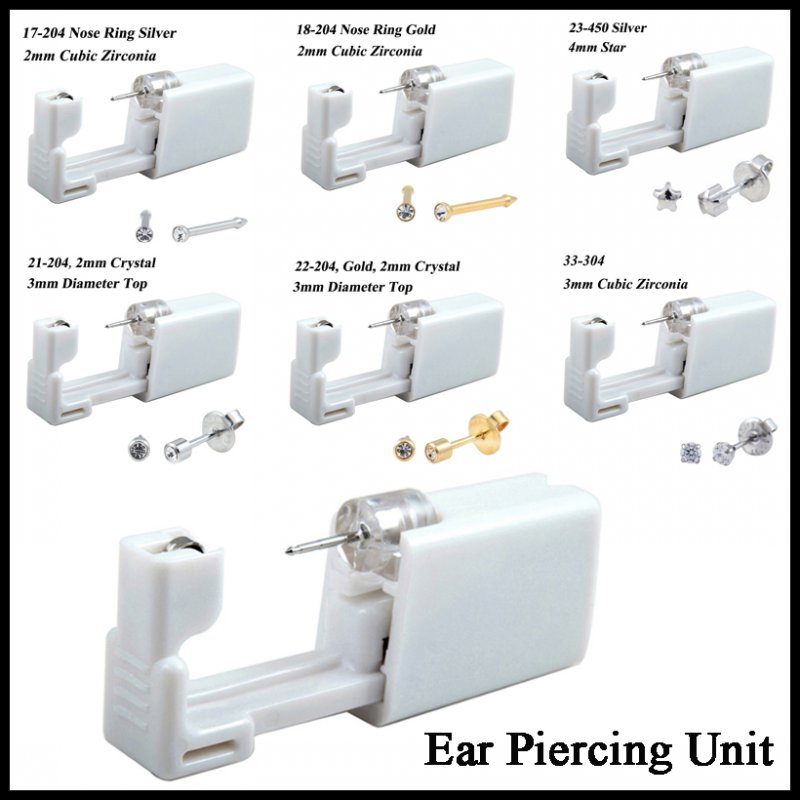 24 Stks/doos Geen Pijn Oorpier - Body Jewelry Jewelry Box recensie en prijs