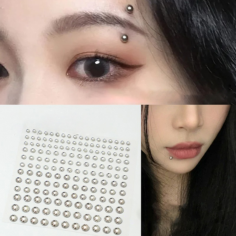 Diamant Sticker Fake Neus Stud - Body Jewelry Eyebrow recensie en prijs