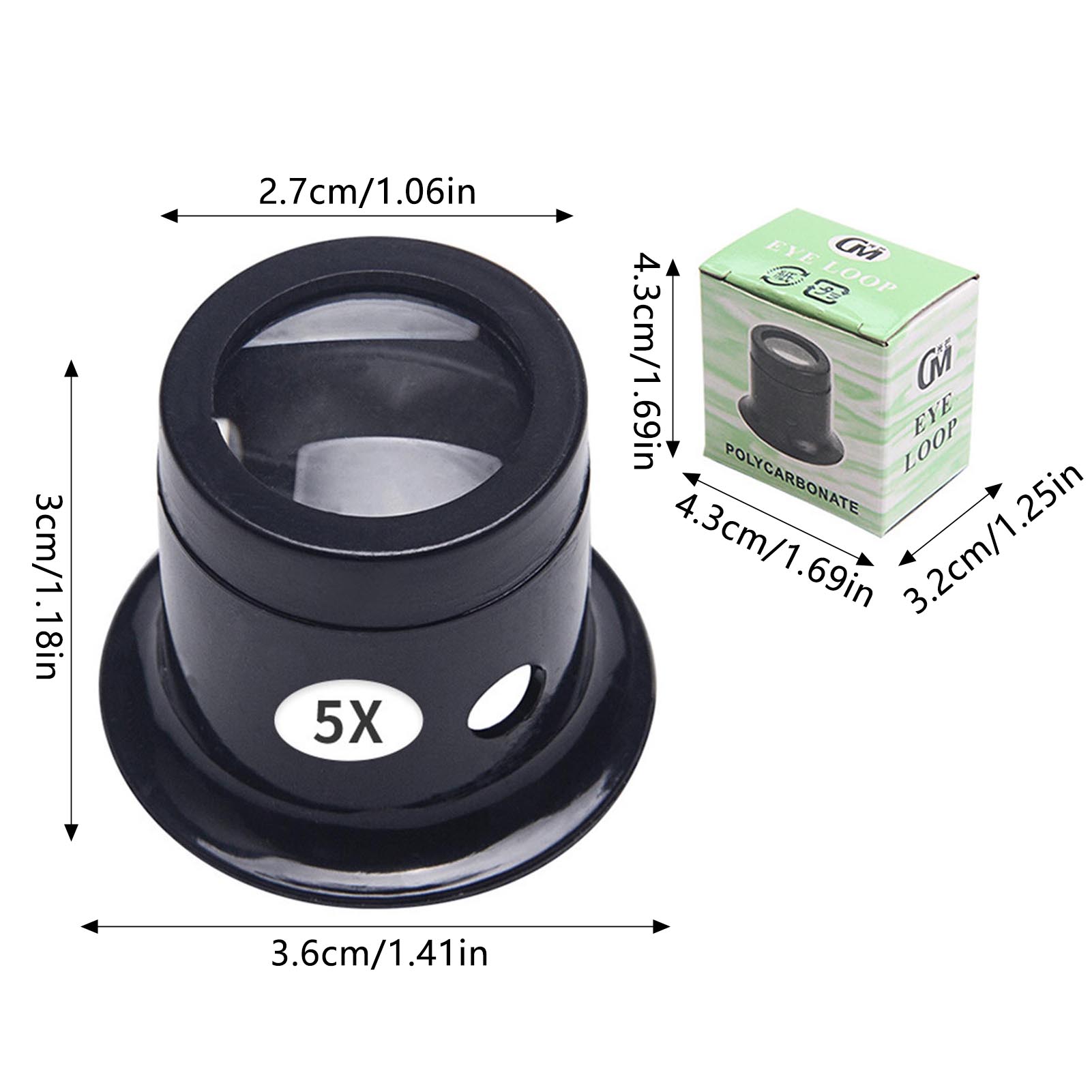 Horlogemaker Oogvergrootglas L - Body Jewelry Repair recensie en prijs