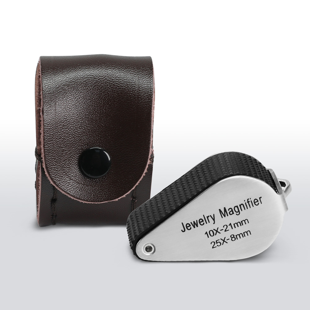 Dubbele 10X 25X juweliersloep  - Body Jewelry Repair recensie en prijs