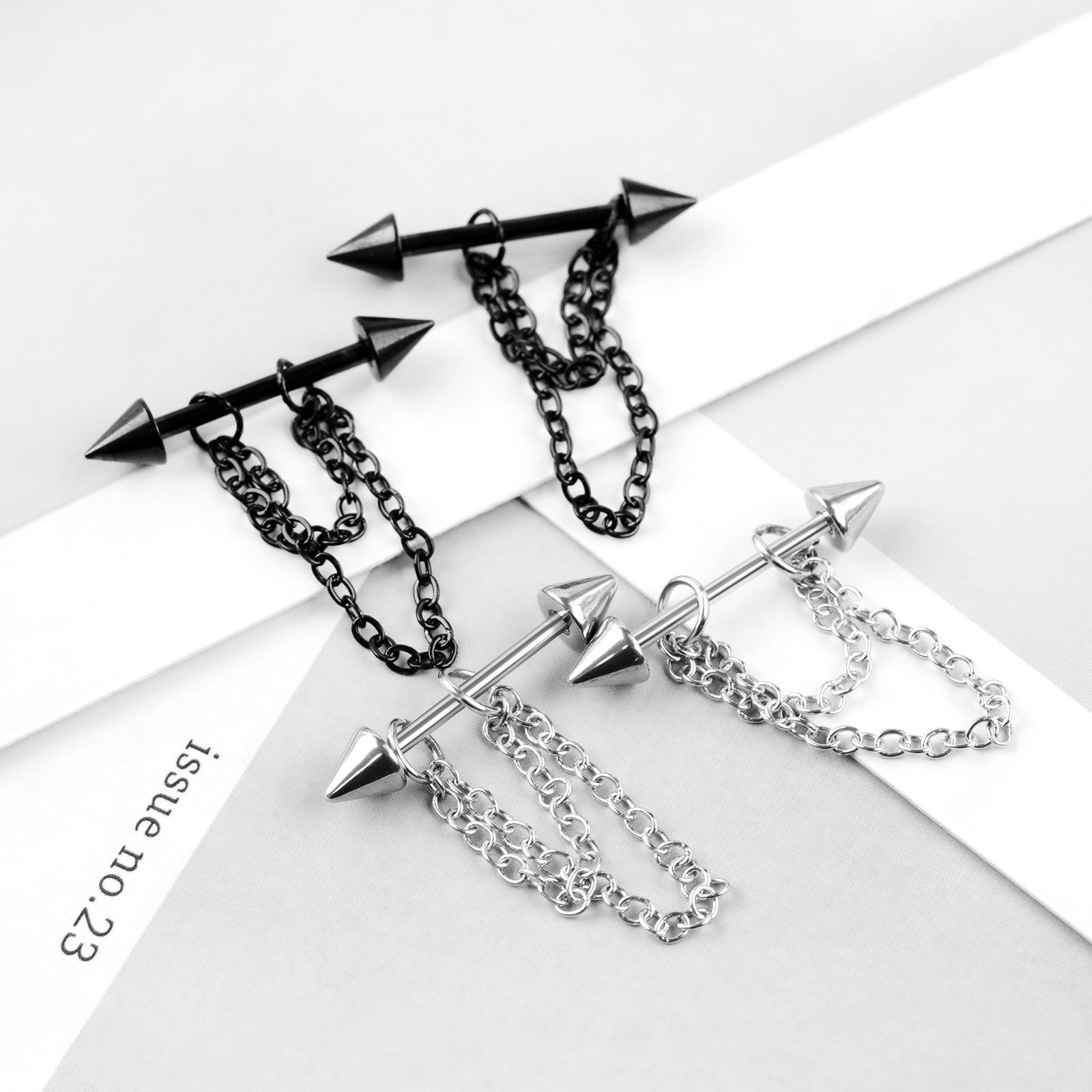 1 Paar Roestvrijstalen Tepel P - Body Jewelry Nipple Chain recensie en prijs