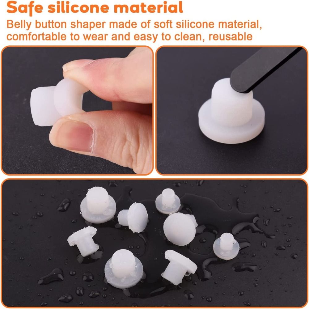 1-50PCS Siliconen Navel Shaper - Body Jewelry Repair recensie en prijs