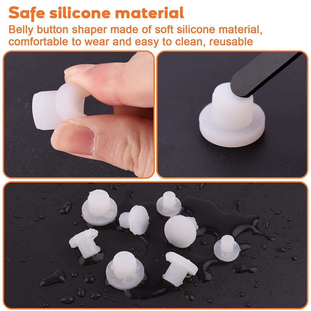 1 Stuk Siliconen Navel Haper P - Body Jewelry Repair recensie en prijs