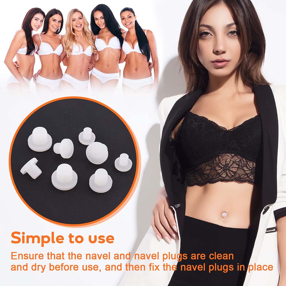 1 Stuk Siliconen Navel Haper P - Body Jewelry Repair recensie en prijs